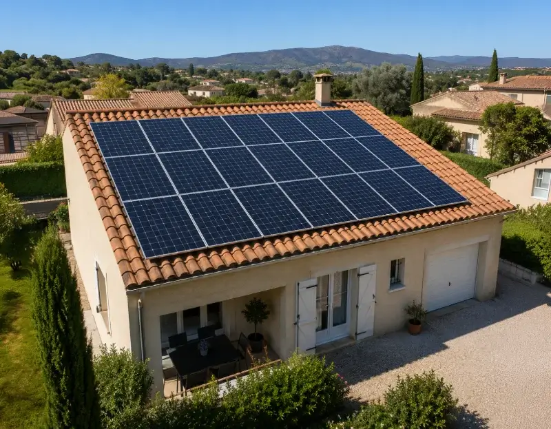Prime à l'autoconsommation panneaux solaires Saint-Cergues — aide financière de l'État
